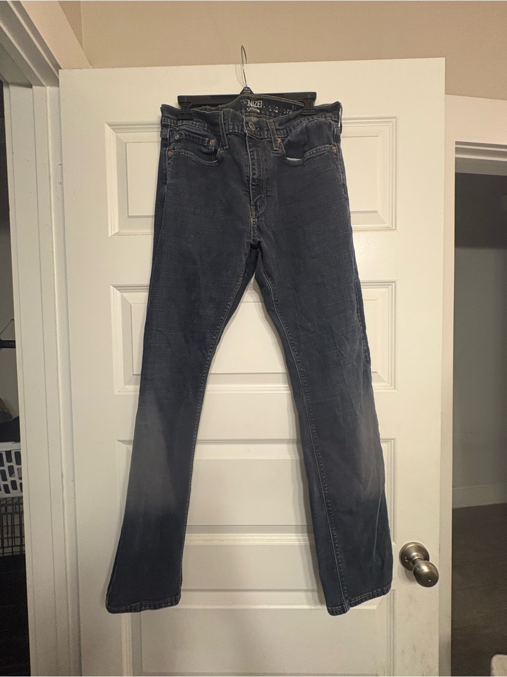 Denizen from Levi's Men's Skinny Jeans in Charcoal
